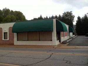 Custom Awning, Sunbrella Canvas