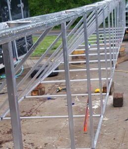 Custom Fabricated Aluminum Awning